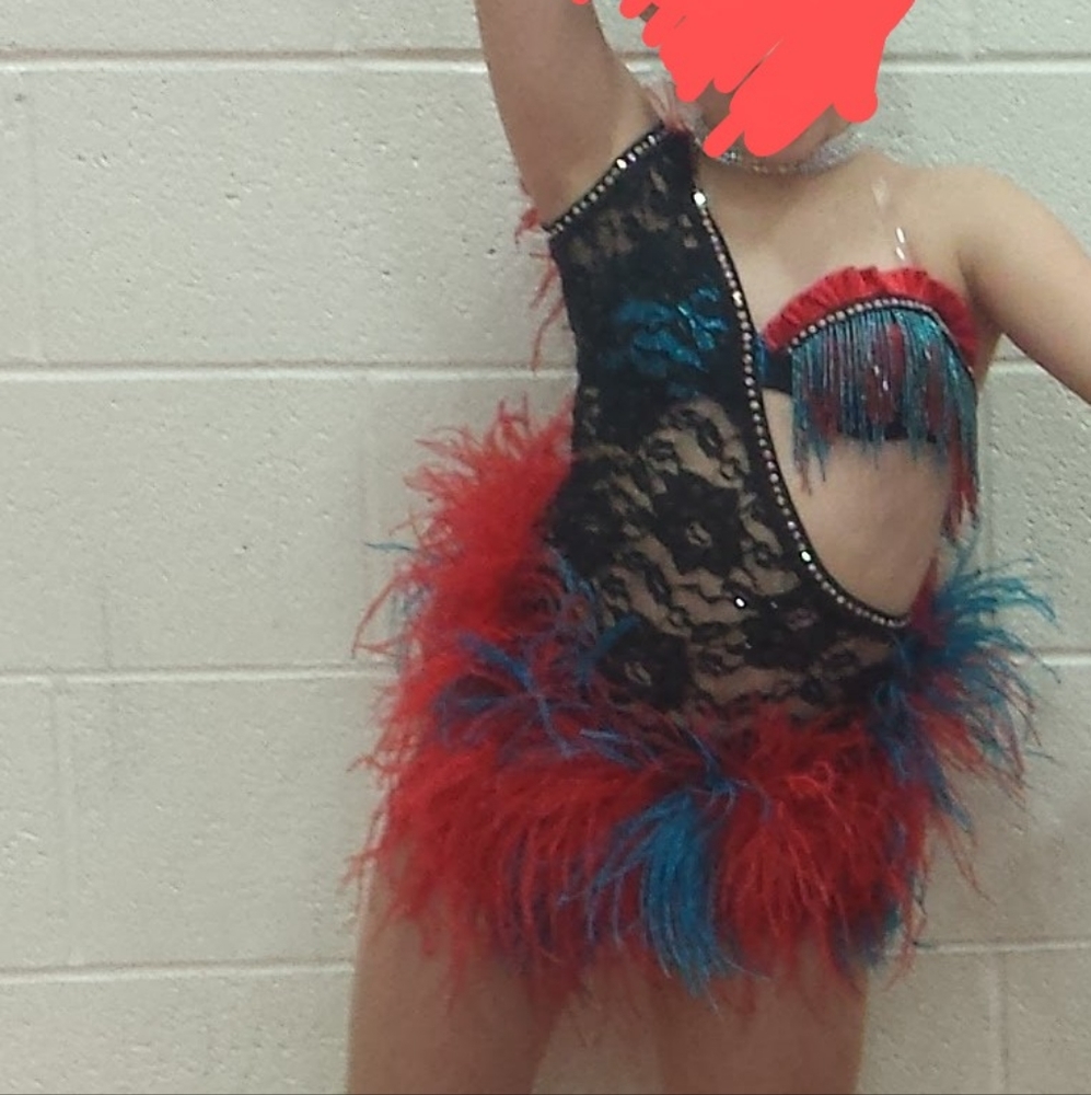 Girls Size YL/ 32A dance costume